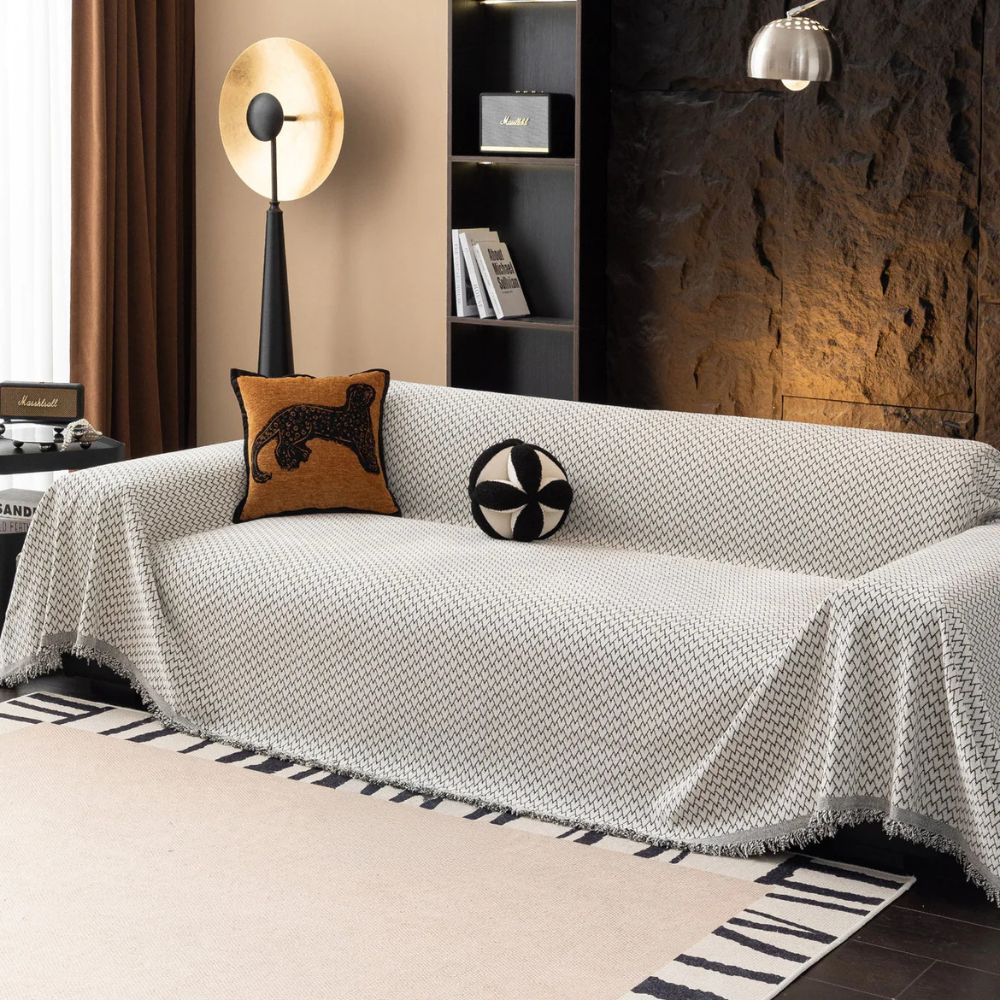 Junips | Heritage Zigzag Sofa Cover