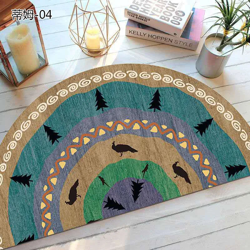 Junips | Bohemian non-slip semicircular doormat