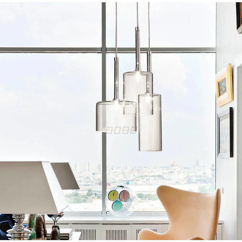 Junips | Pendant lamp for the dining table made of glass