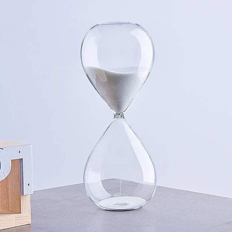 Junips | Glass Sand Timer | Stylish Decoration with 5/10/30/60 Minutes Indication