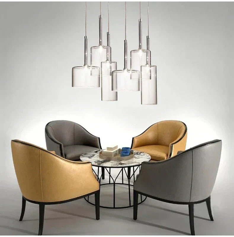 Junips | Pendant lamp for the dining table made of glass