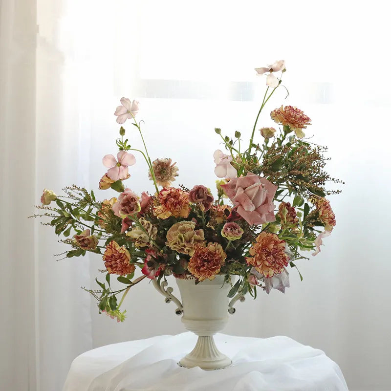 Junips | European Vintage Chalice Vase Made of Iron