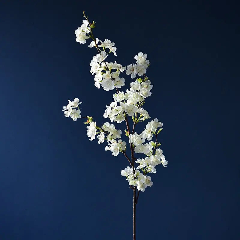 Junips | Artificial Cherry Blossom Branch - 109 cm Silk Flowers