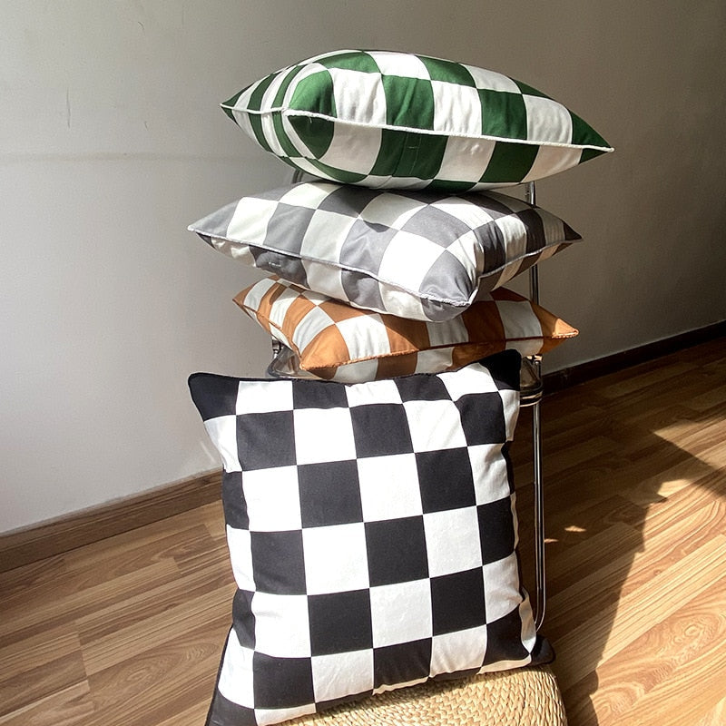 Junips | Mattes Checkerboard Pillowcase