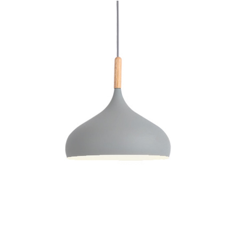 Junips | Talon - Modern Drop-Shaped Wooden Pendant Light Scandinavian Ceiling Light