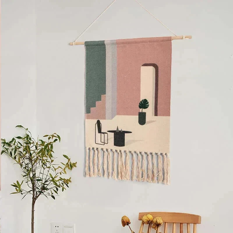 Junips | Macrame Hanging Cotton Rug