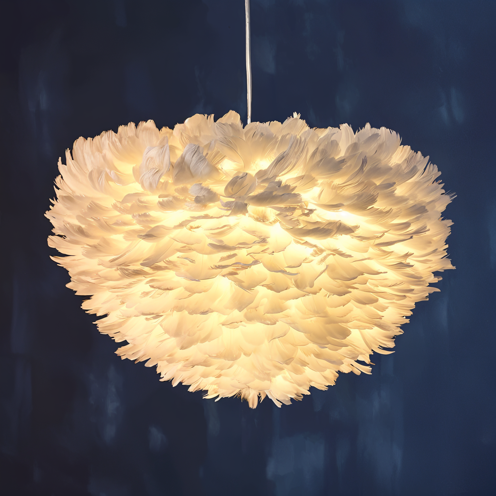 Junips | Dreamcatcher Feather Chandelier - Handmade, adjustable pendant light