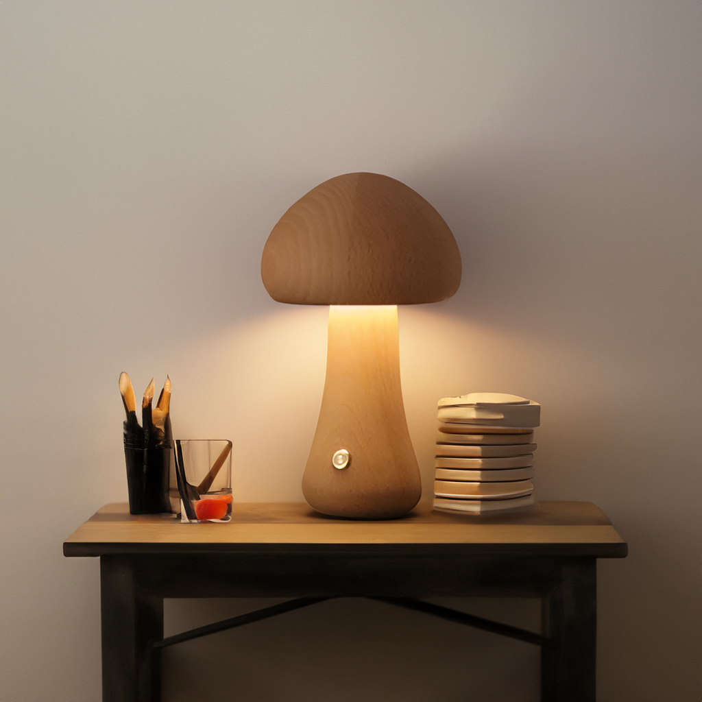 Junips | Modern Mushroom Desk Lamp