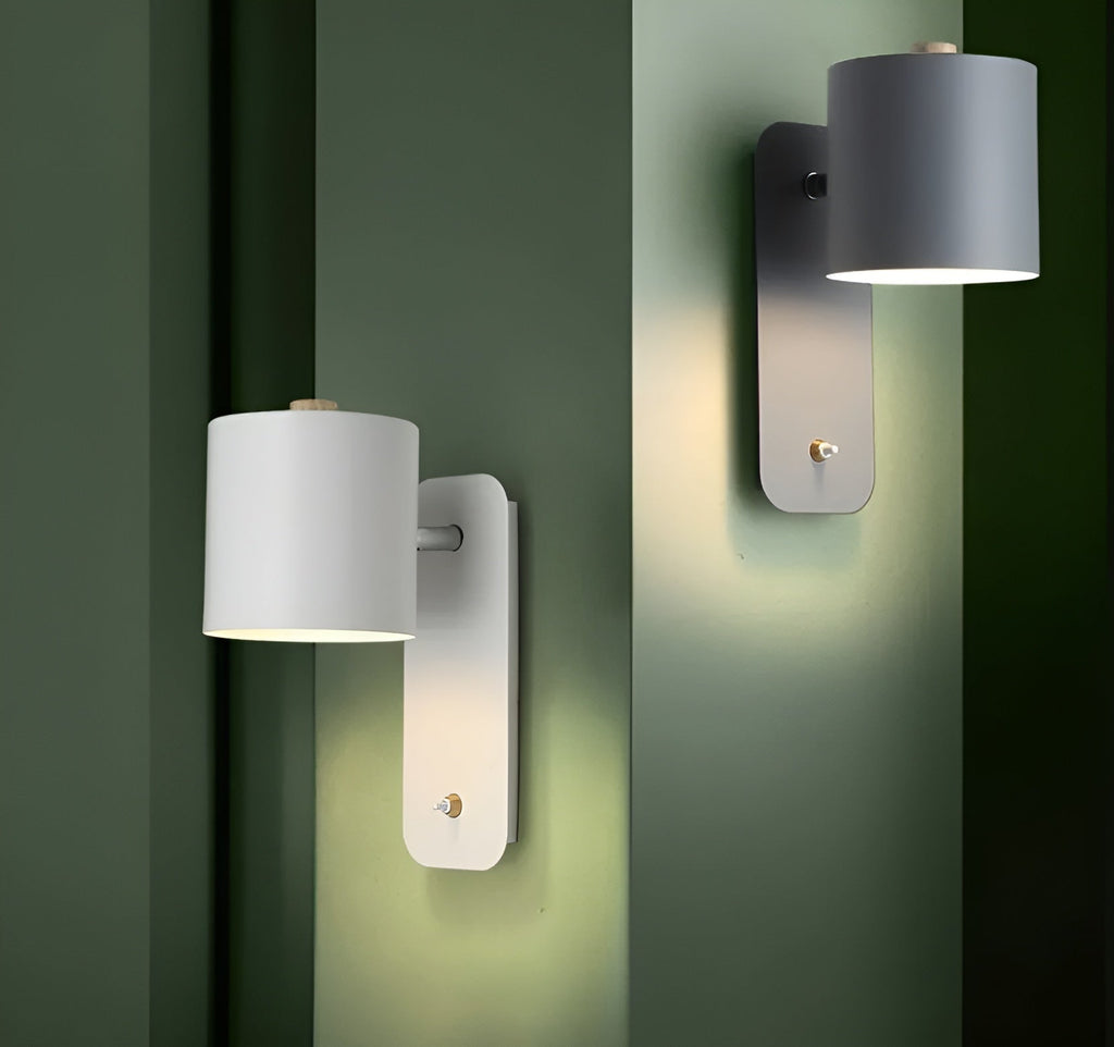 Junips | EasyPush WallLight - Rotatable Mini Cylinder LED Lamp
