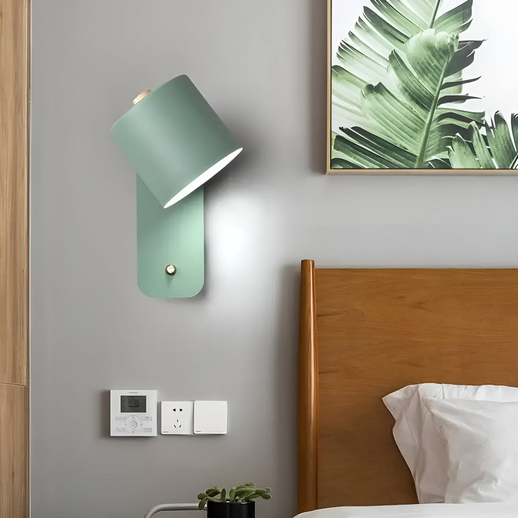 Junips | EasyPush WallLight - Rotatable Mini Cylinder LED Lamp