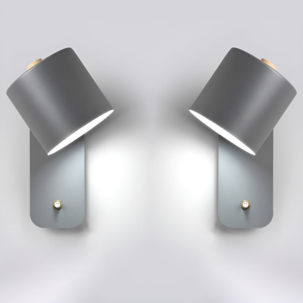 Junips | EasyPush WallLight - Rotatable Mini Cylinder LED Lamp