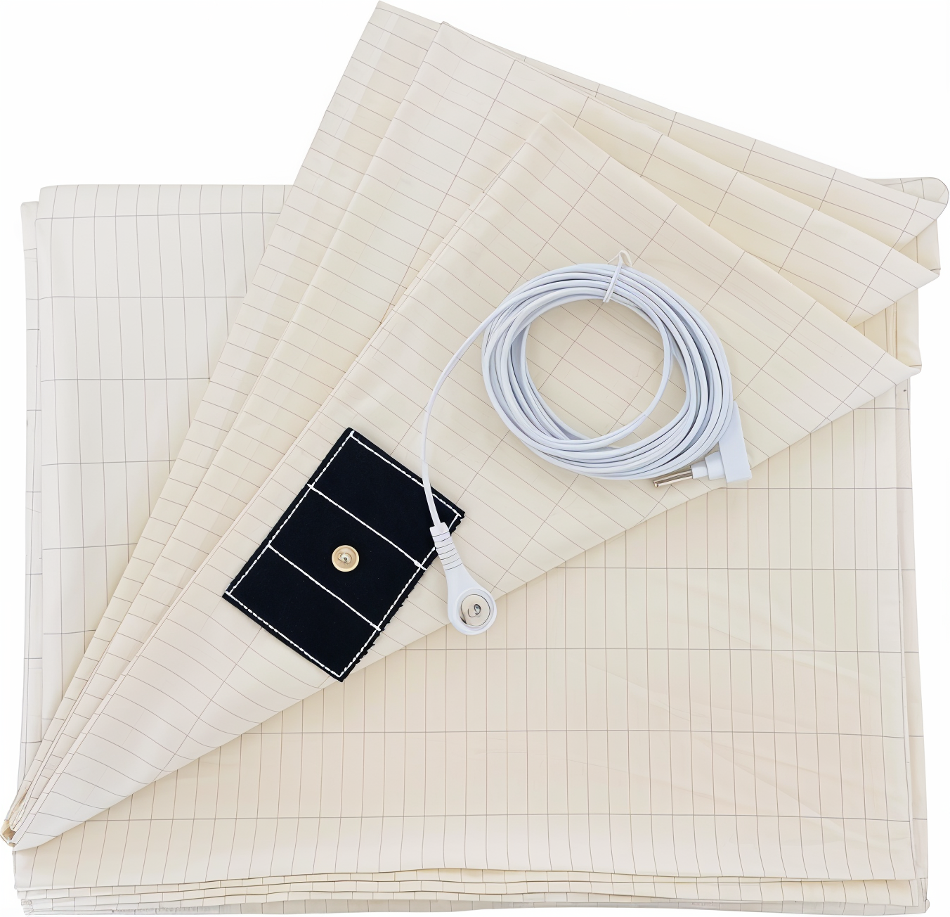 Junips | High-Quality Conductive Grounding Sheet - Grounded Fitted Sheet - Single/Double Grounding Fitted Sheet