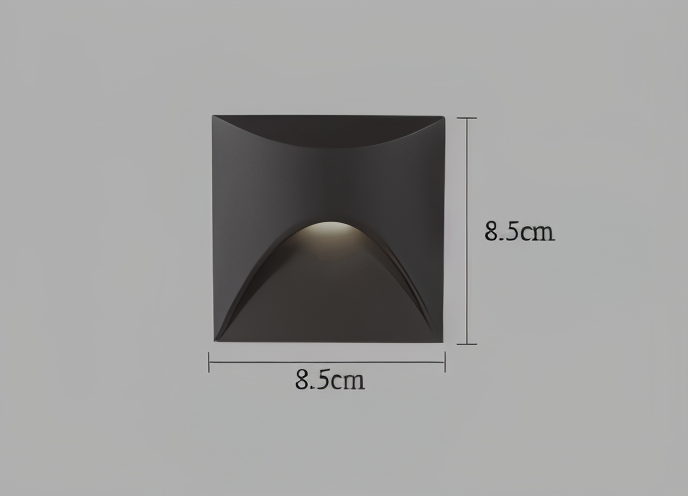 Junips | LuminiPath - Waterproof IP65 Wall Light - Indoor and Outdoor Wall Light - Motion Sensor Wall Light LED