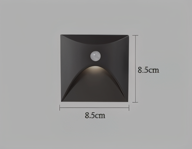 Junips | LuminiPath - Waterproof IP65 Wall Light - Indoor and Outdoor Wall Light - Motion Sensor Wall Light LED