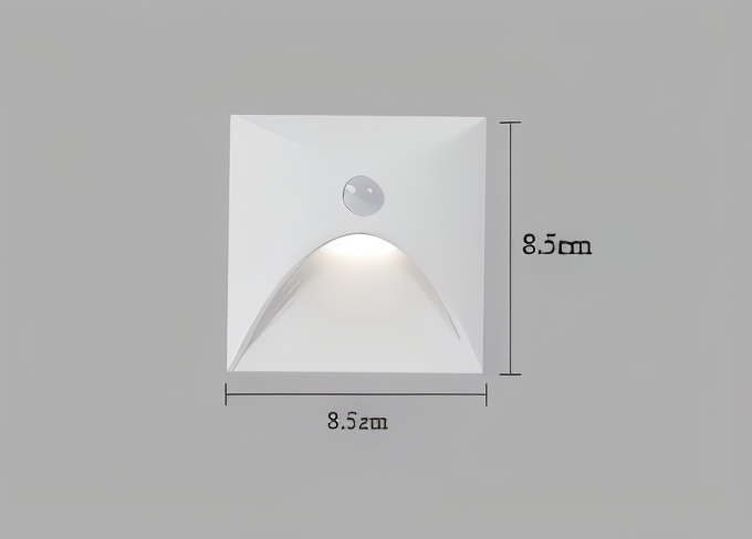 Junips | LuminiPath - Waterproof IP65 Wall Light - Indoor and Outdoor Wall Light - Motion Sensor Wall Light LED