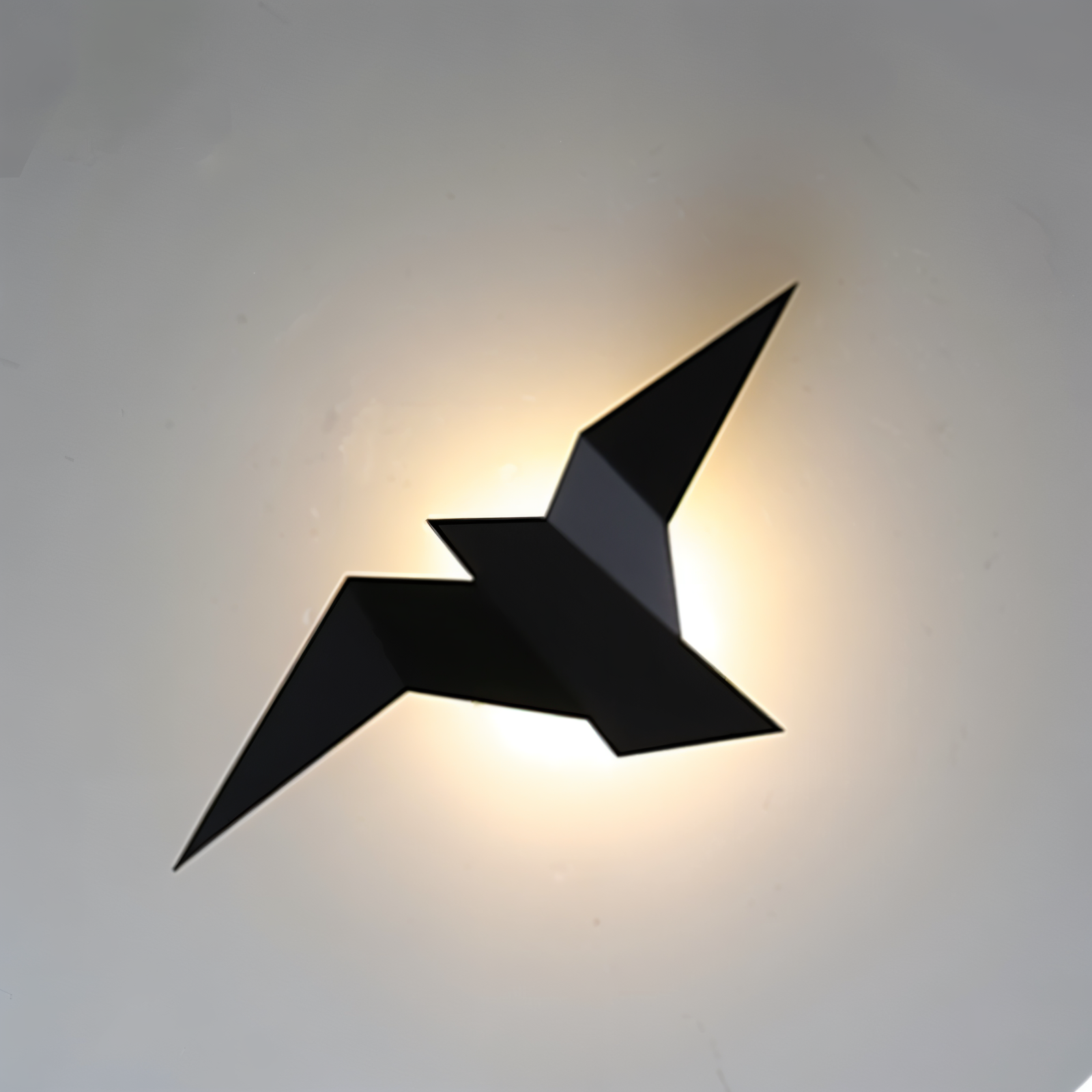 Junips | OriTori Wall Light - Geometric Origami Bird Wall Light - Japanese Style Wall Light Design