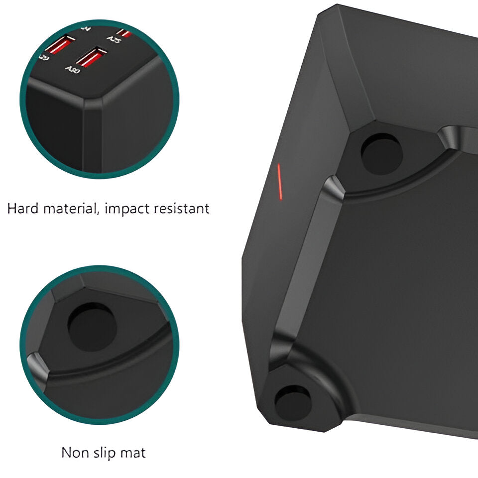 Junips | PowerPort Pro 30 - Universal Multi-USB Charging Station with 30 Ports