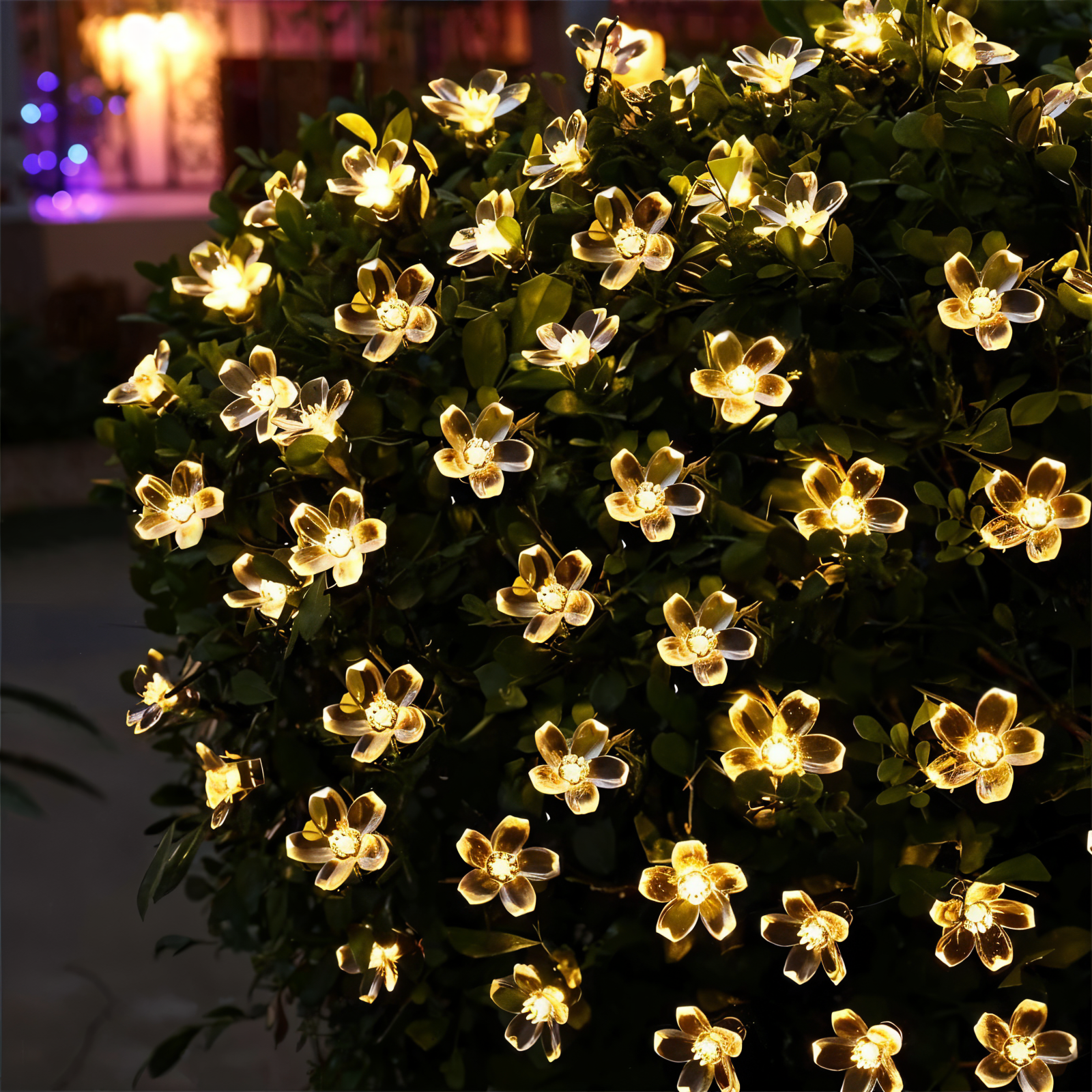 Junips | Sparkle String Lights - Decorative Ball, Flower, Star, Snowflake LED String Lights
