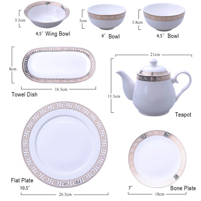 Junips | Luxury Ceramic Dish Set