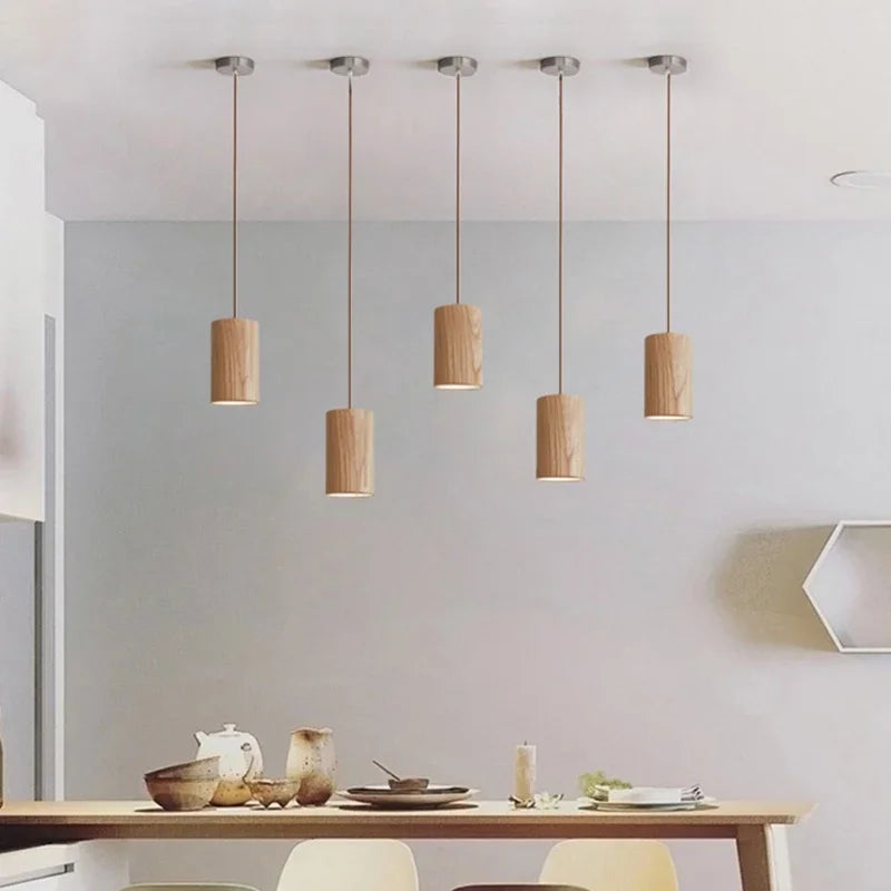 Junips | SkandicGlow | Scandinavian pendant lamp made of wood