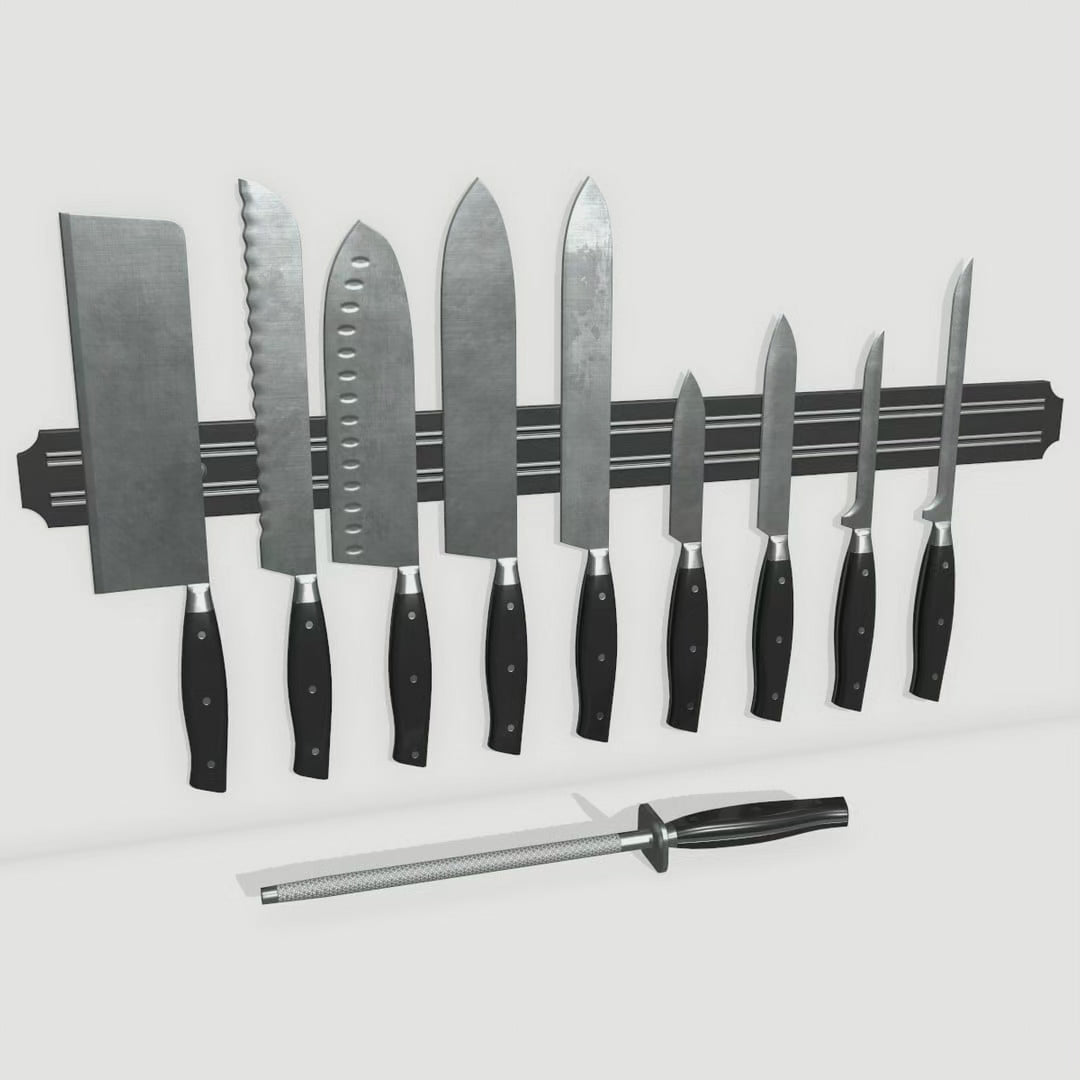 Junips | 50cm Kitchen Magnet Knife Holder/Knife Rack