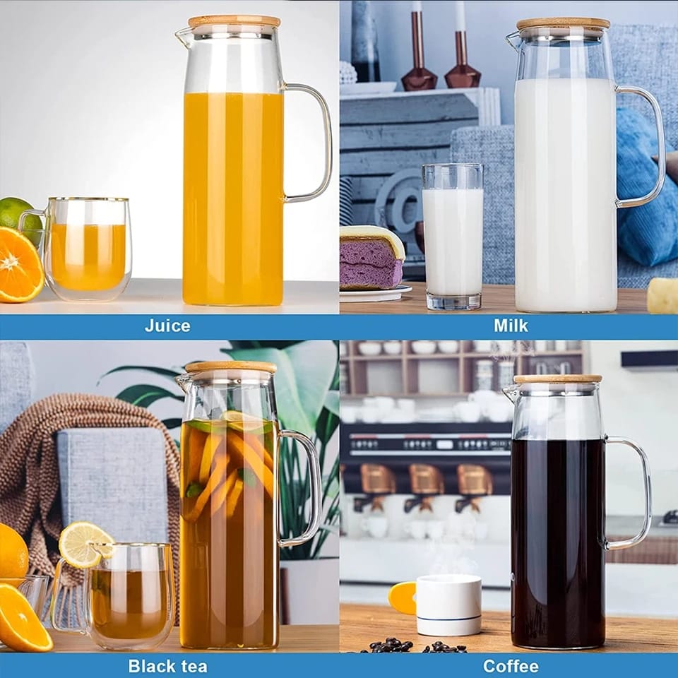 Junips | 1.2L heat-resistant glass jug