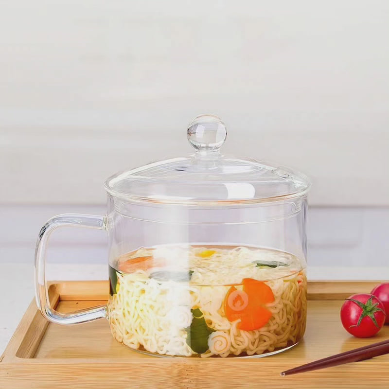 Junips | Glass heat-resistant cooking pot