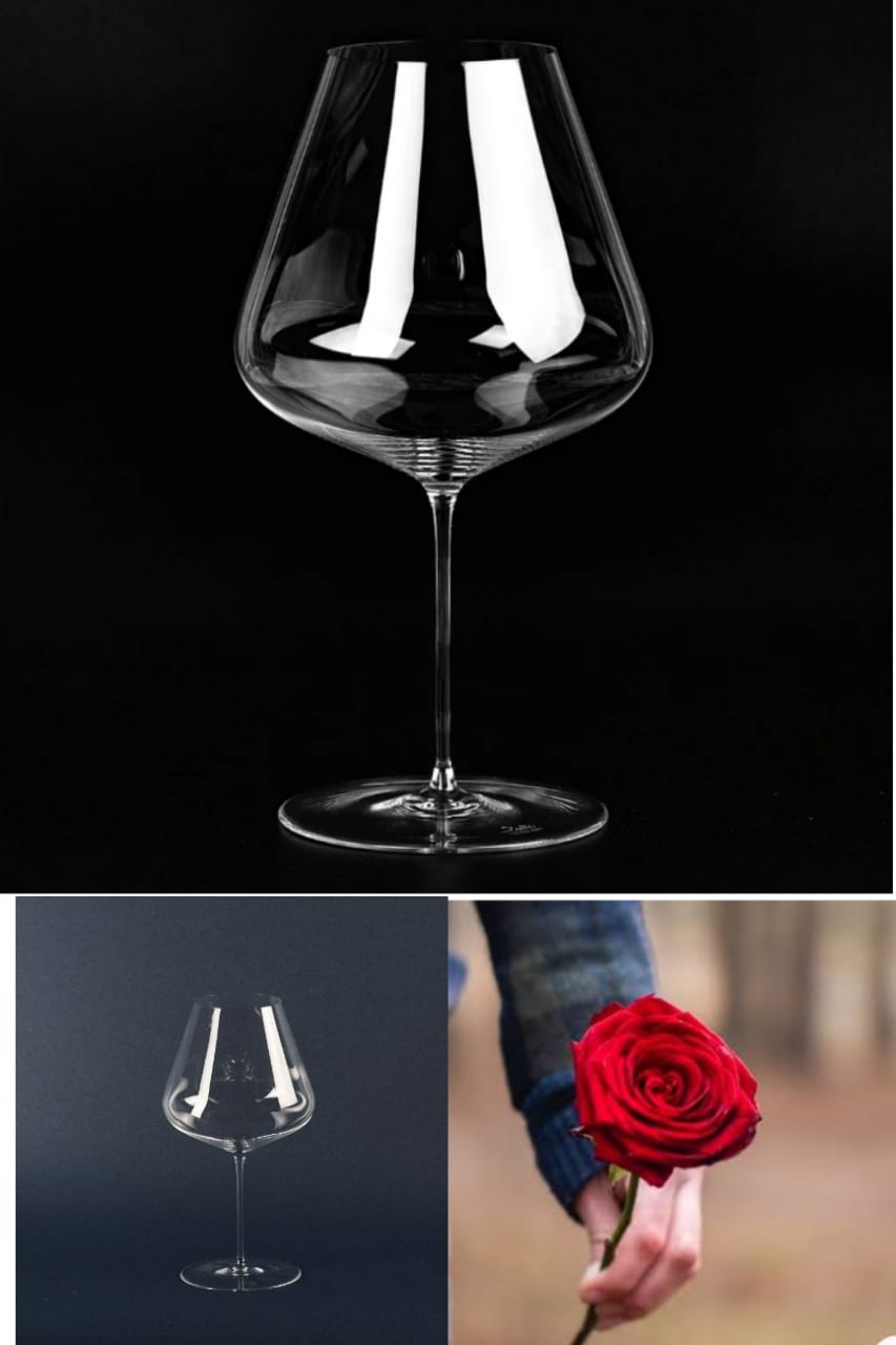 Junips | 6pcs 800ml Glass Goblet Wine Glasses