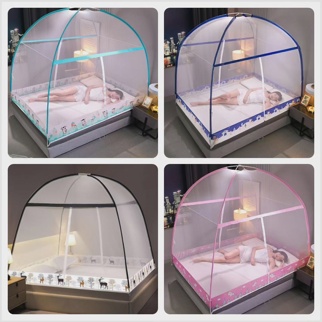 Junips | Collapsible Mosquito Net (5by6) BlackNov