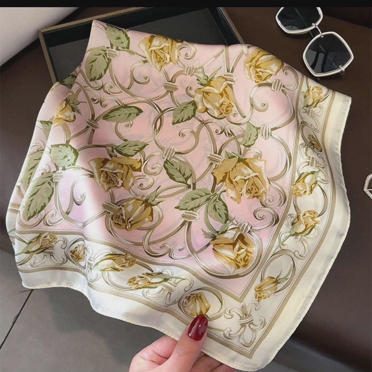 Junips | Silk Square Scarf