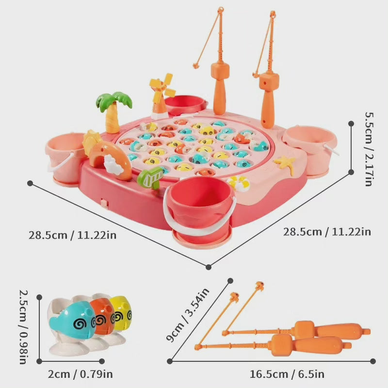 Junips | Children's Magnetic Fishing Game Black Nov