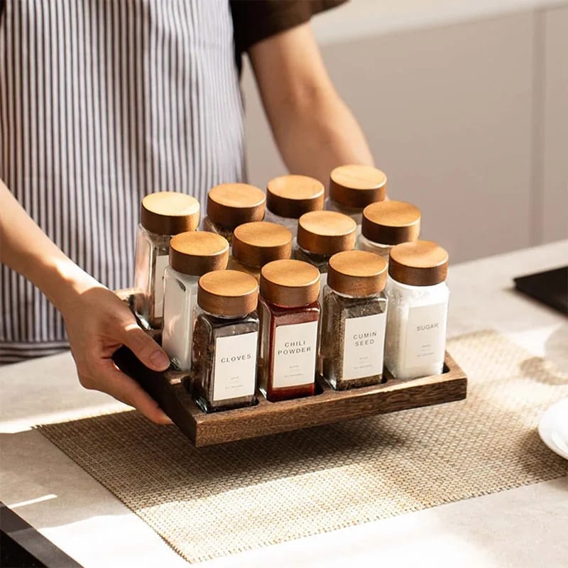 Junips | 12 piece spice jars