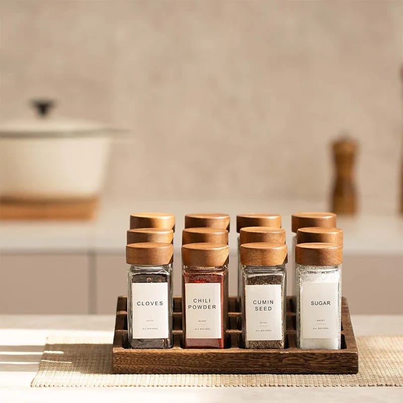 Junips | 12 piece spice jars