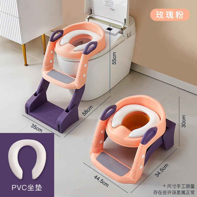 Junips | 2 in 1 Toilet Potty Trainer Seat with Ladder