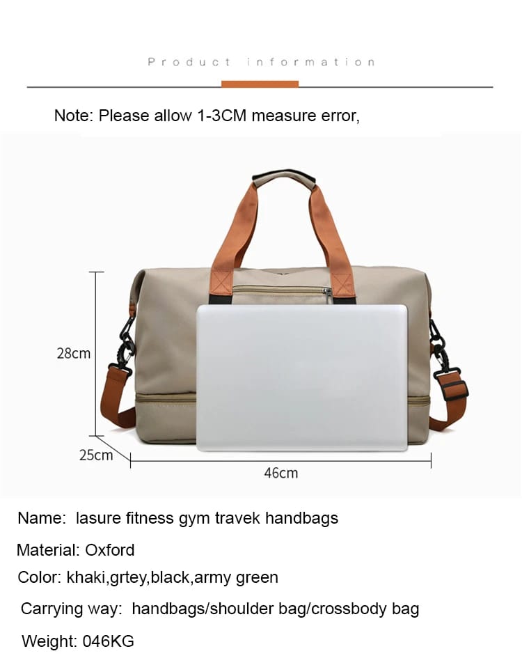 Junips | Fashion Travel/Fitness/Sport Bag