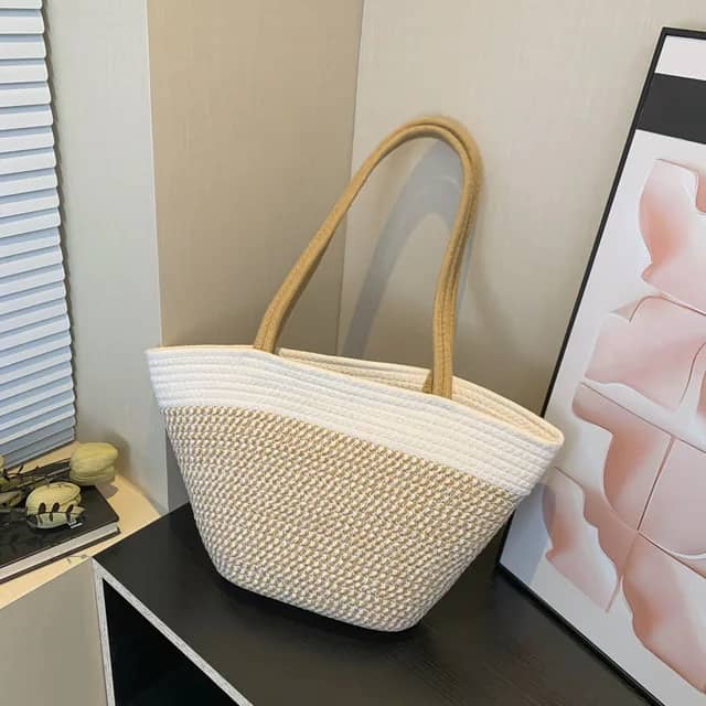 Junips | Straw Woven Bag