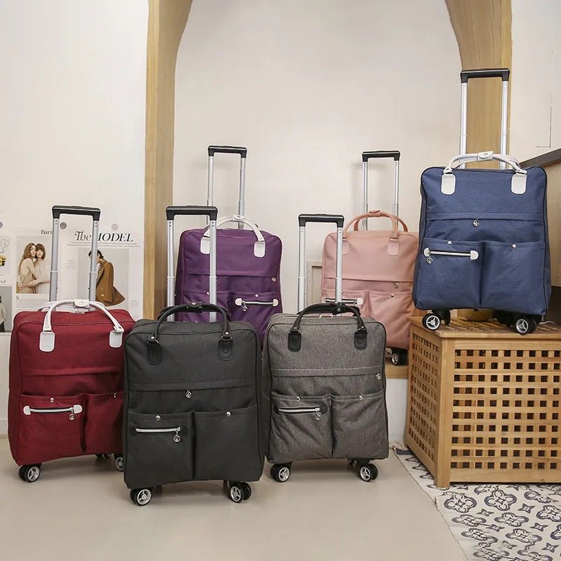 Junips | Travel Trolley Bag with Shoulder Strap Carry-On Bag
