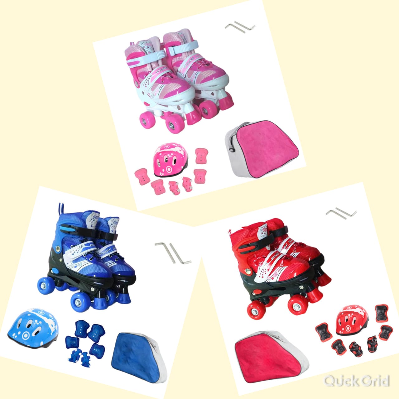 Junips | Skate shoes and protective gear set