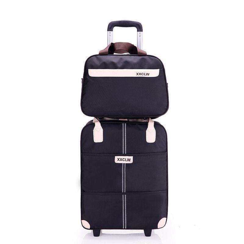 Junips | 2 in 1 Travel Bags Trolley Bags Hand Luggage Bags