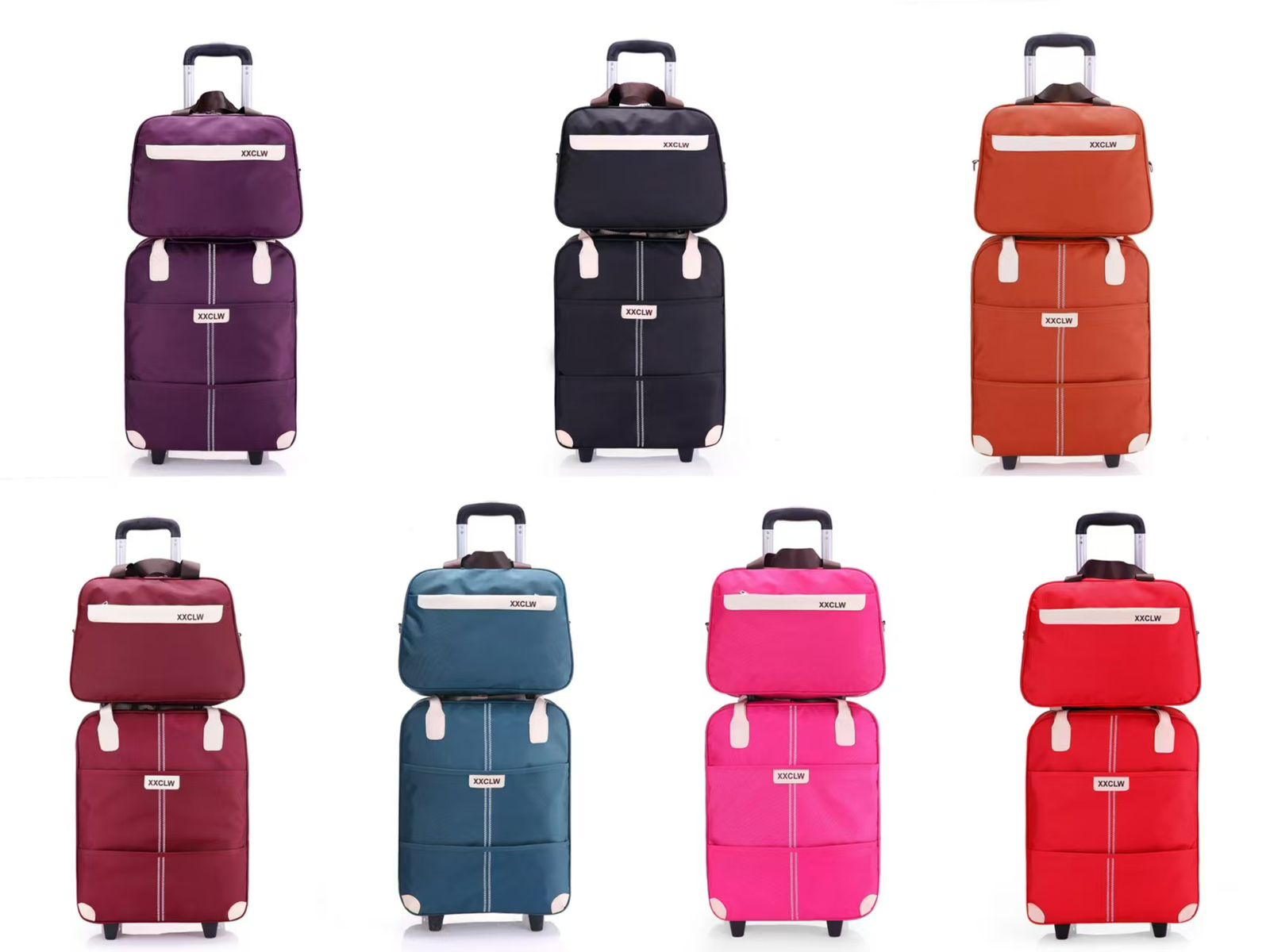 Junips | 2 in 1 Travel Bags Trolley Bags Hand Luggage Bags
