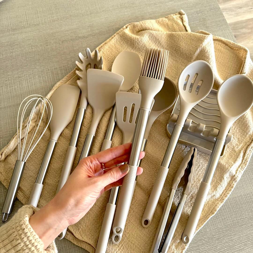 Junips | Lyon Silicone Kitchen Utensils Set