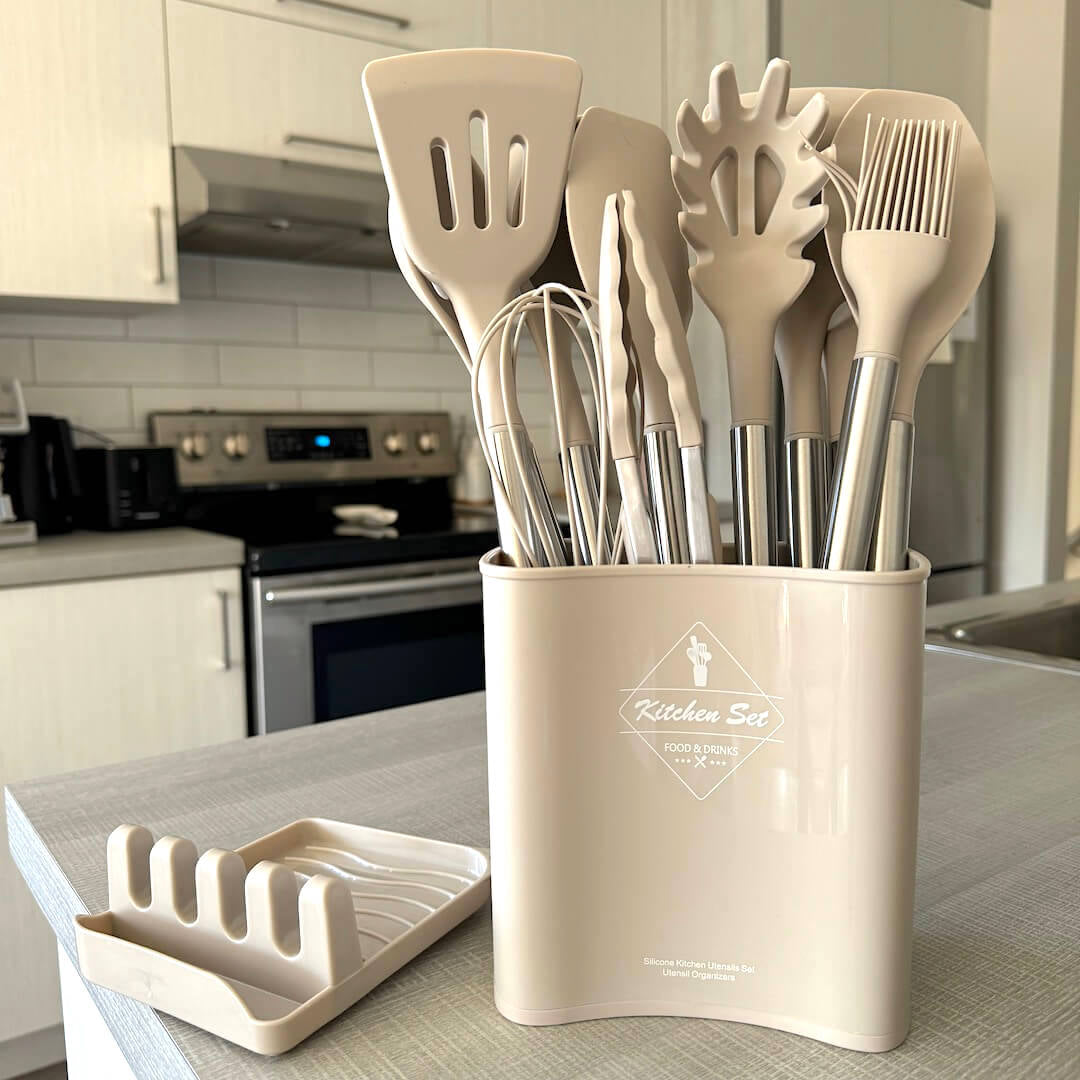 Junips | Lyon Silicone Kitchen Utensils Set