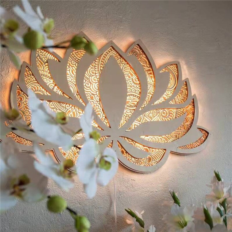 Junips | Spiritual Lotus Wall Lamp
