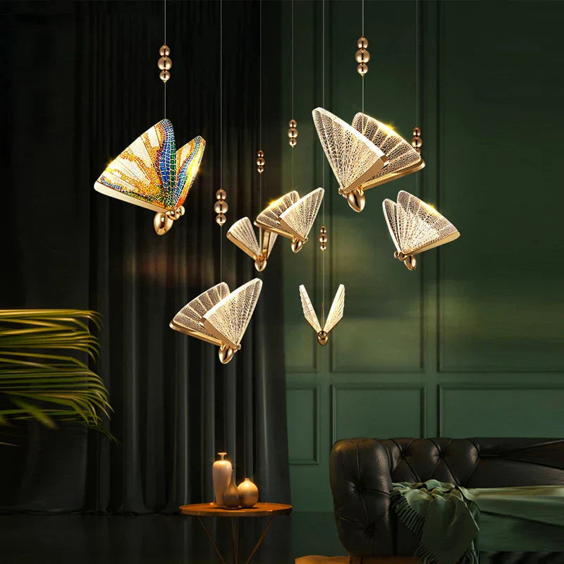 Junips | Frendorf – Butterfly-inspired Pendant Light