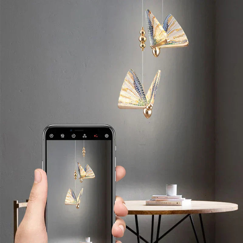 Junips | Frendorf – Butterfly-inspired Pendant Light