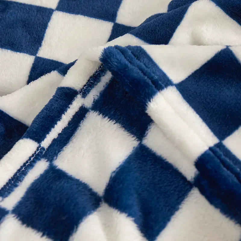 Junips | Trendy Chessboard Blanket