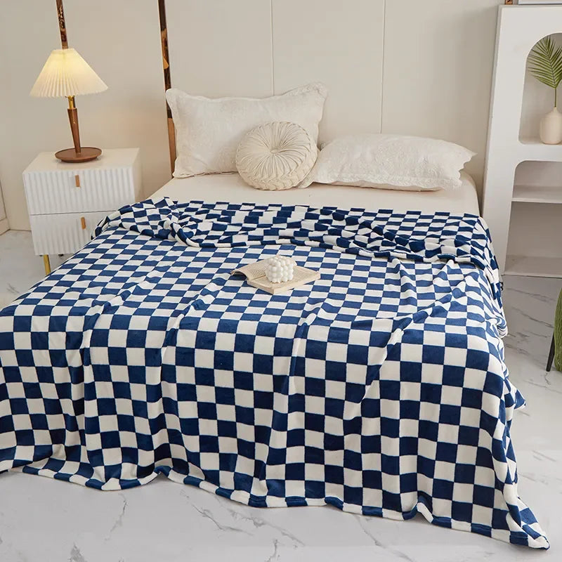 Junips | Trendy Chessboard Blanket