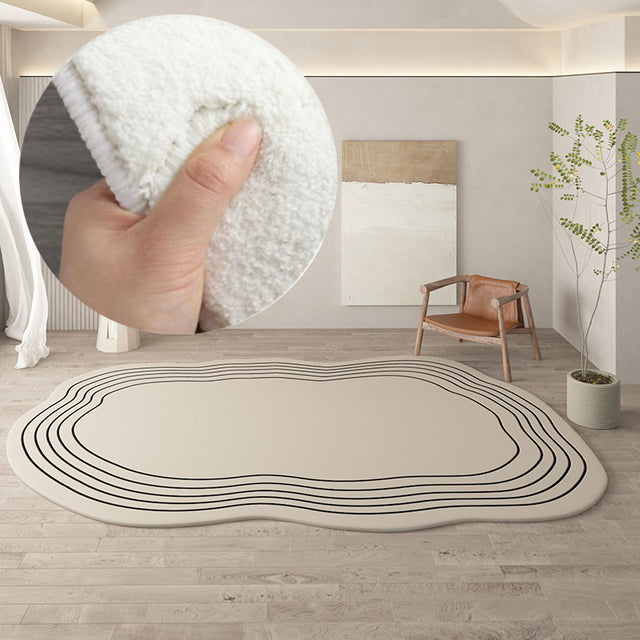 Junips | Irregular round rug home decoration