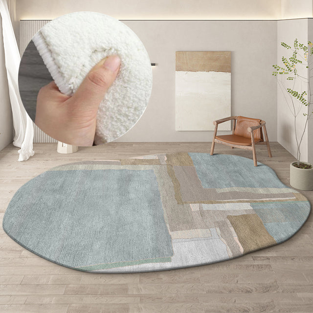 Junips | Irregular round rug home decoration