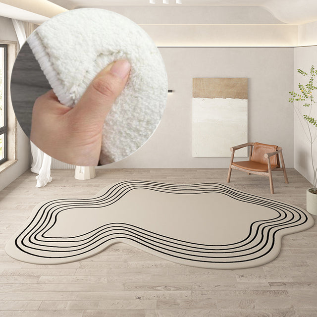 Junips | Irregular round rug home decoration